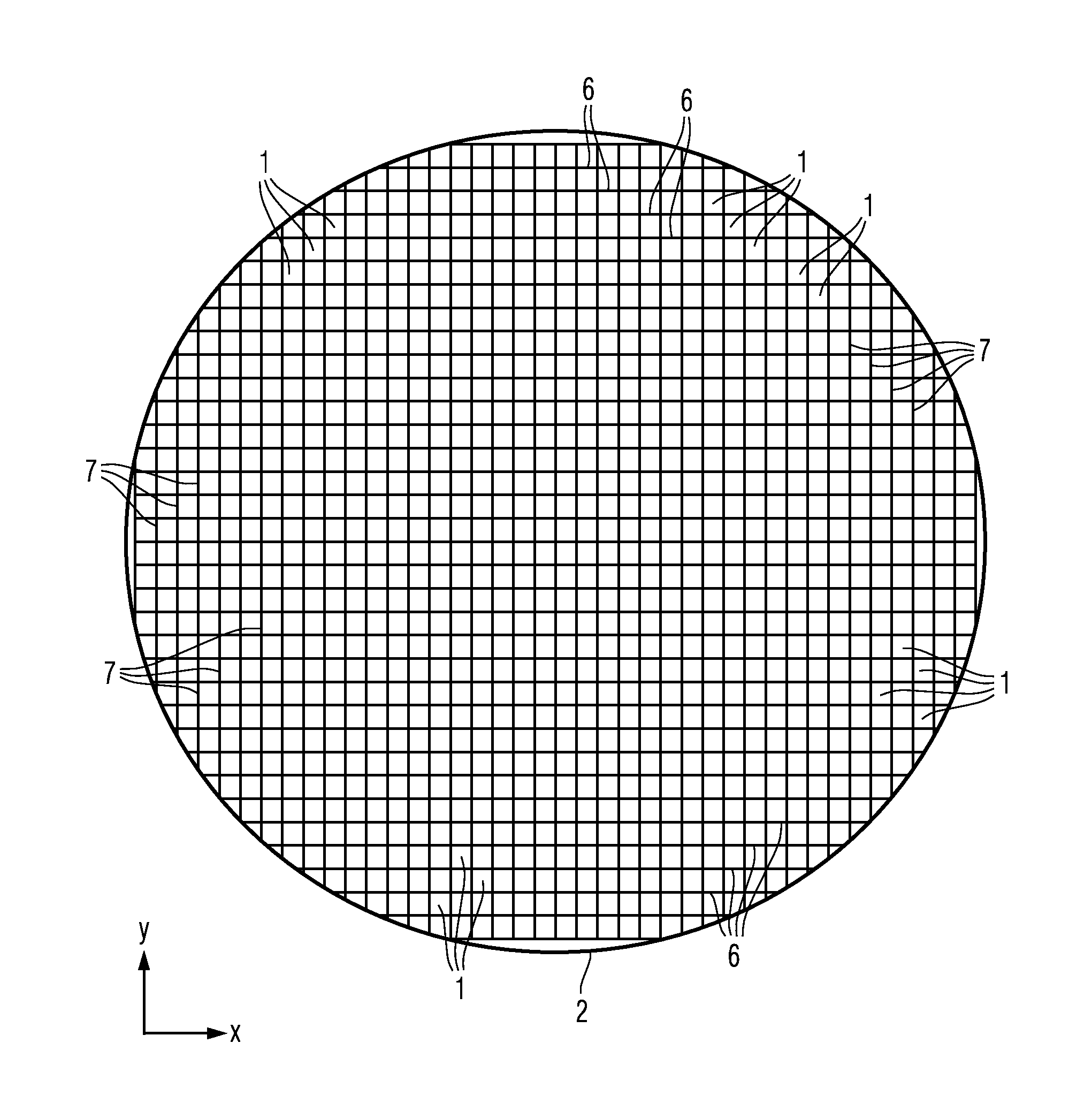 Integrated Circuits On A Wafer and Method For Separating Integrated Circuits On A Wafer