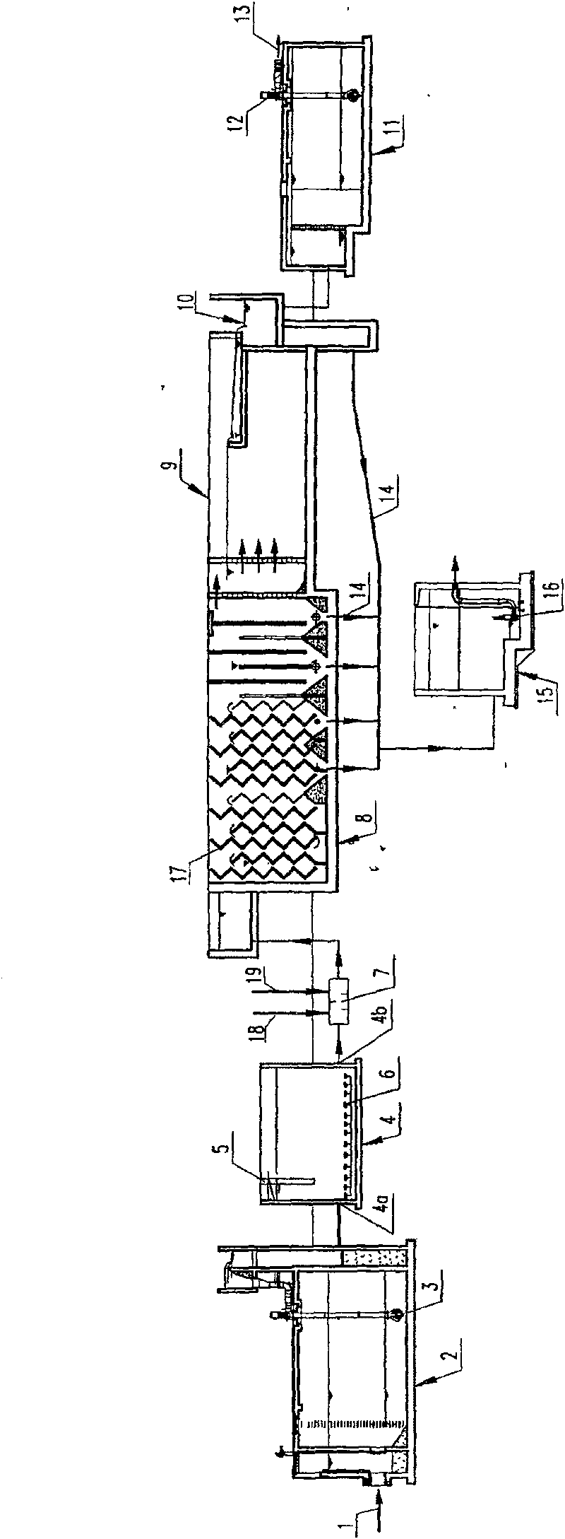 Pretreatment method and device for sea water desalination