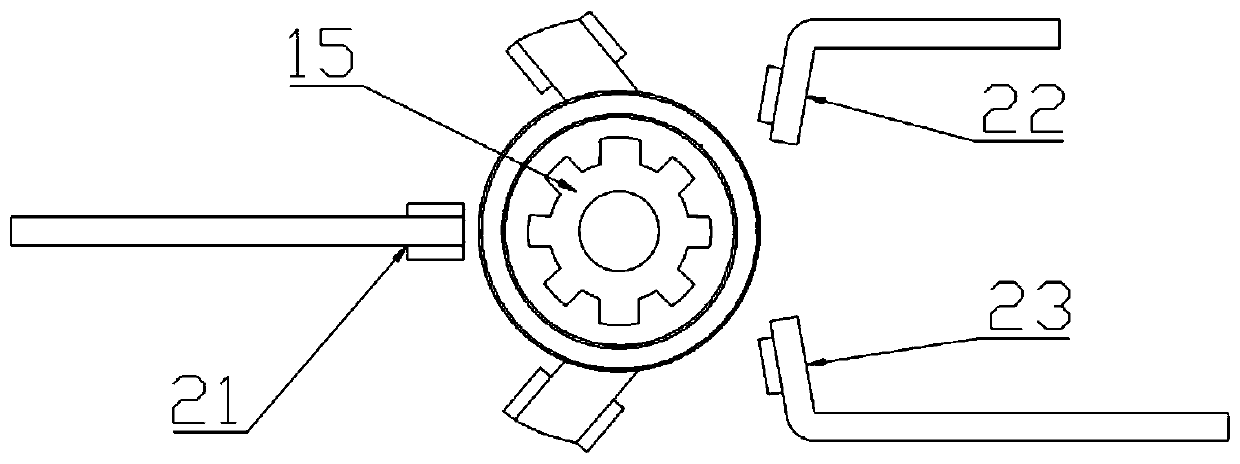 Contact structure of dual-power switch
