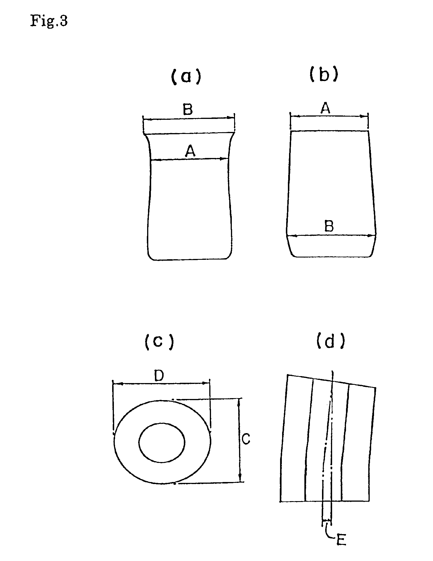 Polytetrafluoroethylene molded product in block form and method for production thereof