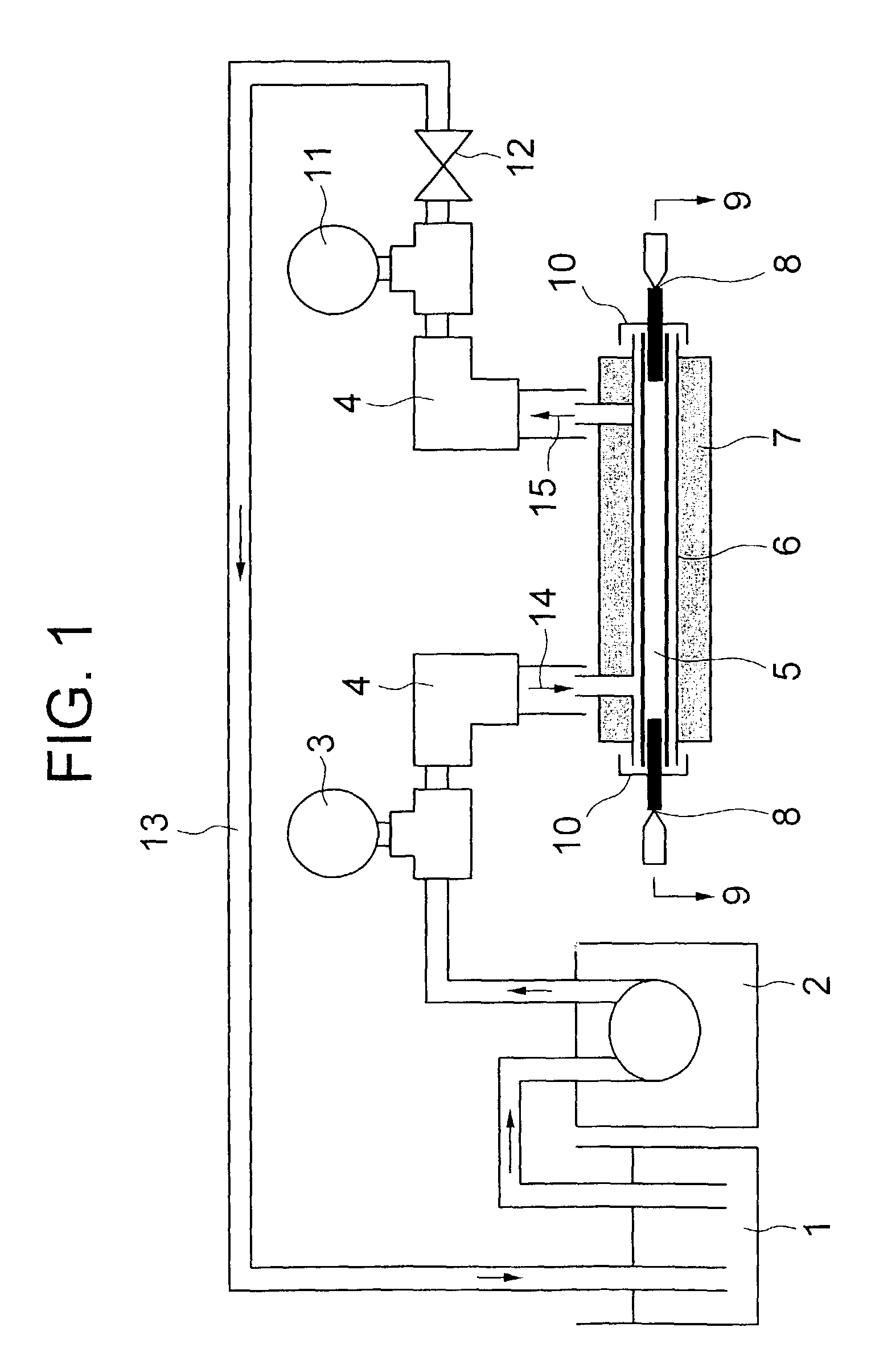 Method for purifying suspended water by membrane filtration