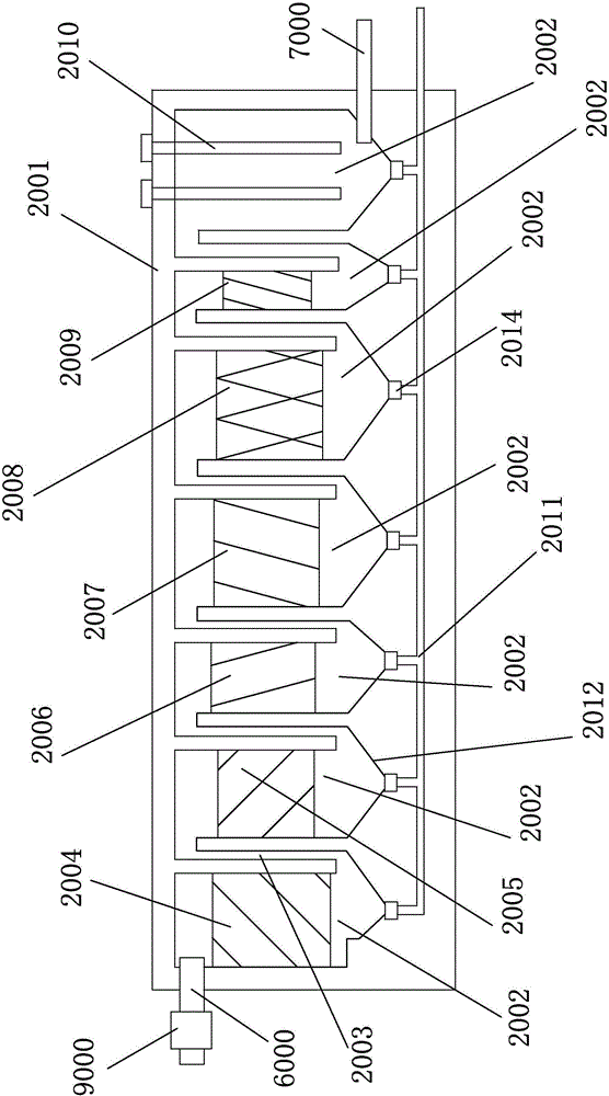 Fish and shrimp circuitous ecological circulating water aquaculture facility