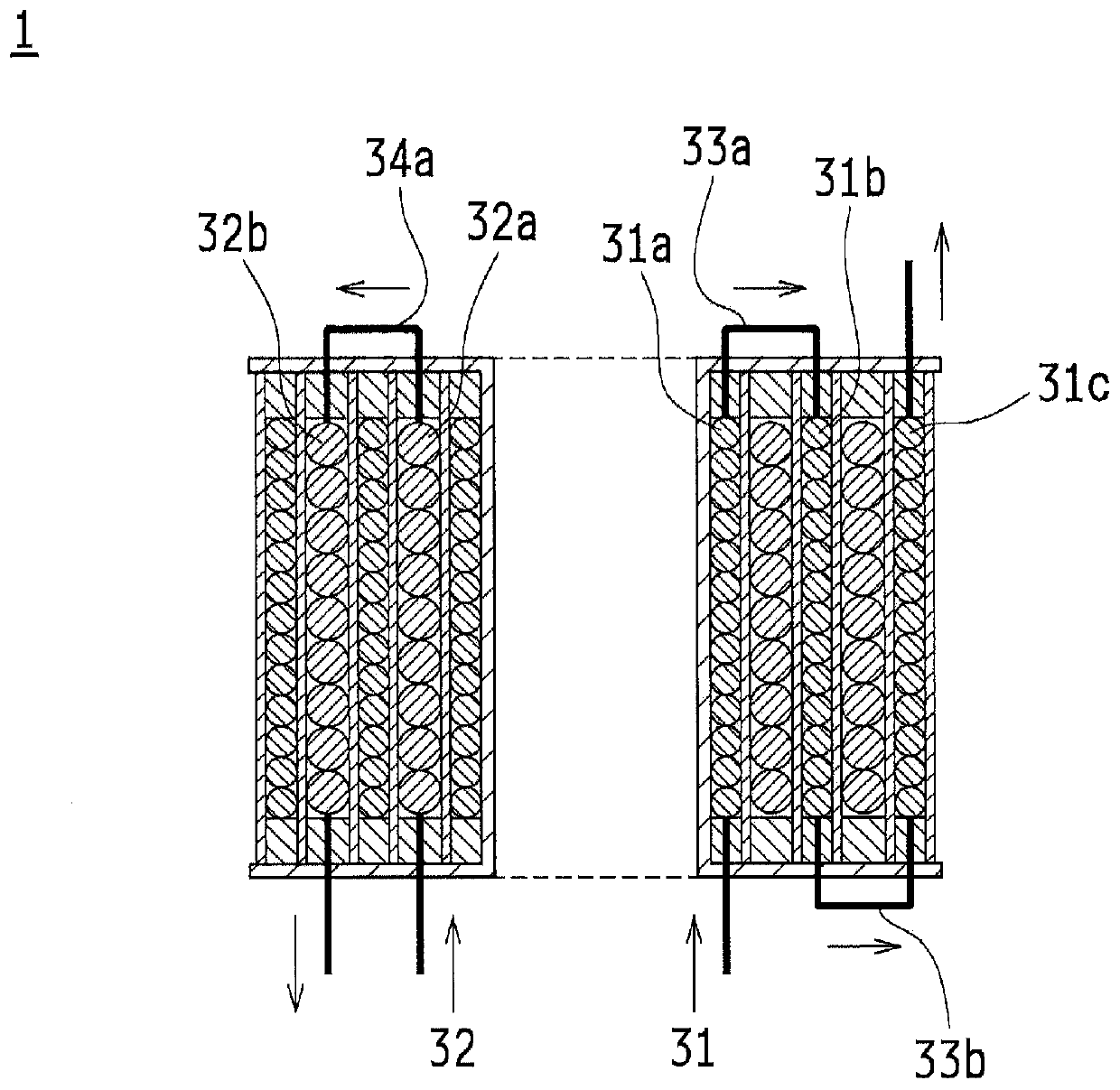 Transformer and power converter provided with same