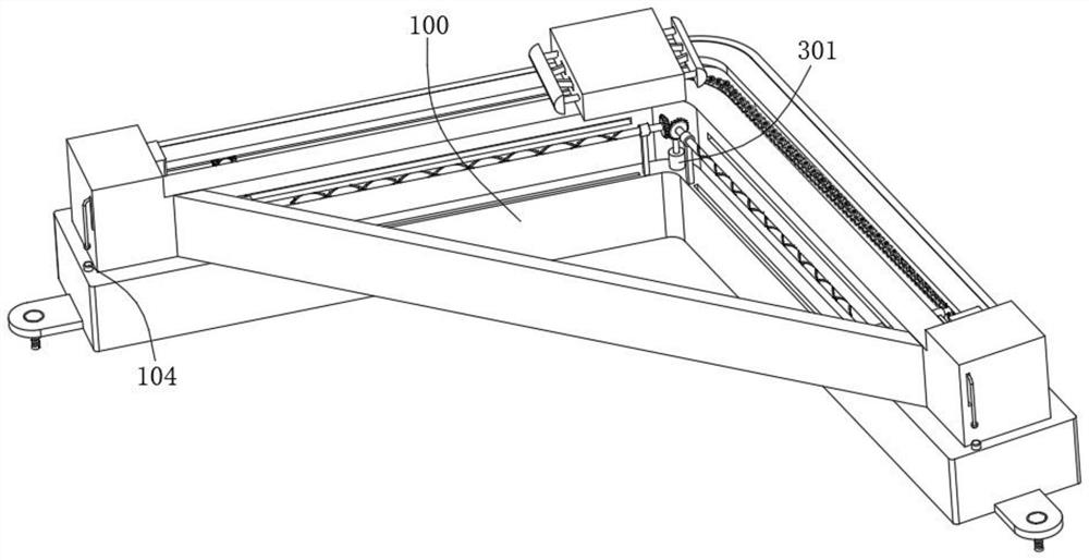 Mechanical arm cutting guide rail for manufacturing industrial automatic control device