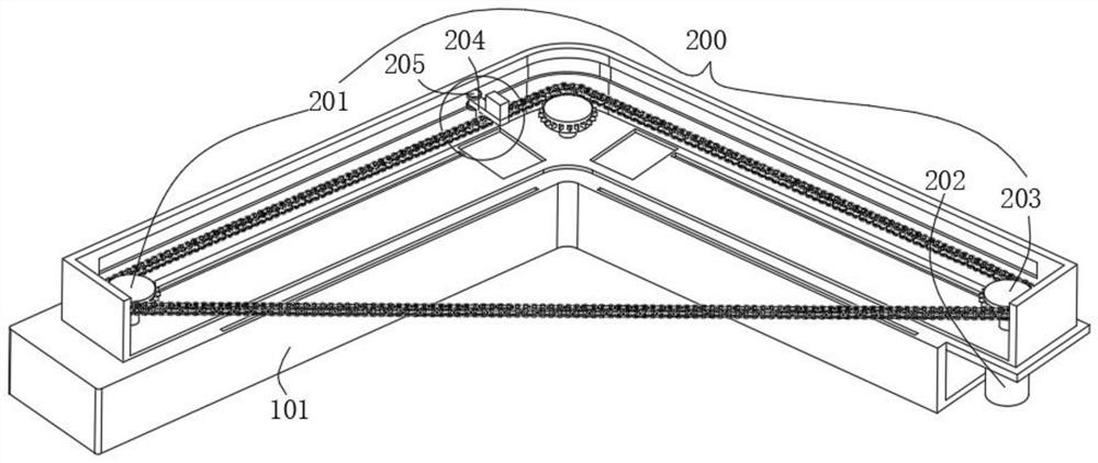 Mechanical arm cutting guide rail for manufacturing industrial automatic control device