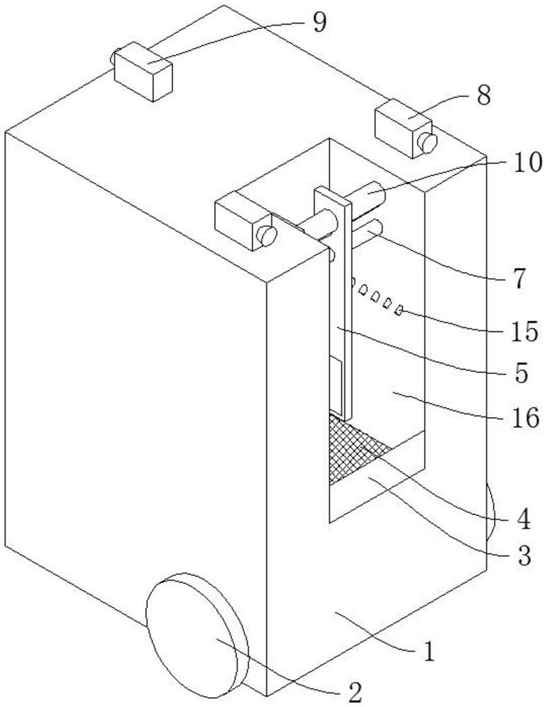 Material conveying device for automobile part machining and using method thereof