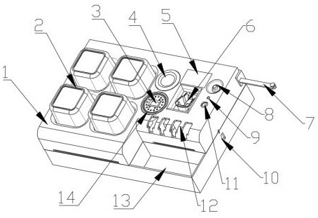 Intelligent health storage machine and control system