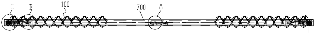 Top cover device and rail vehicle having the same