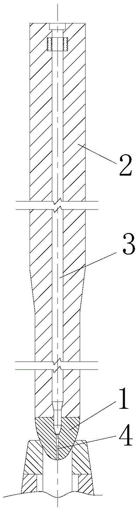 Diffusing argon blowing stopper rod for continuous casting and manufacturing method for stopper rod