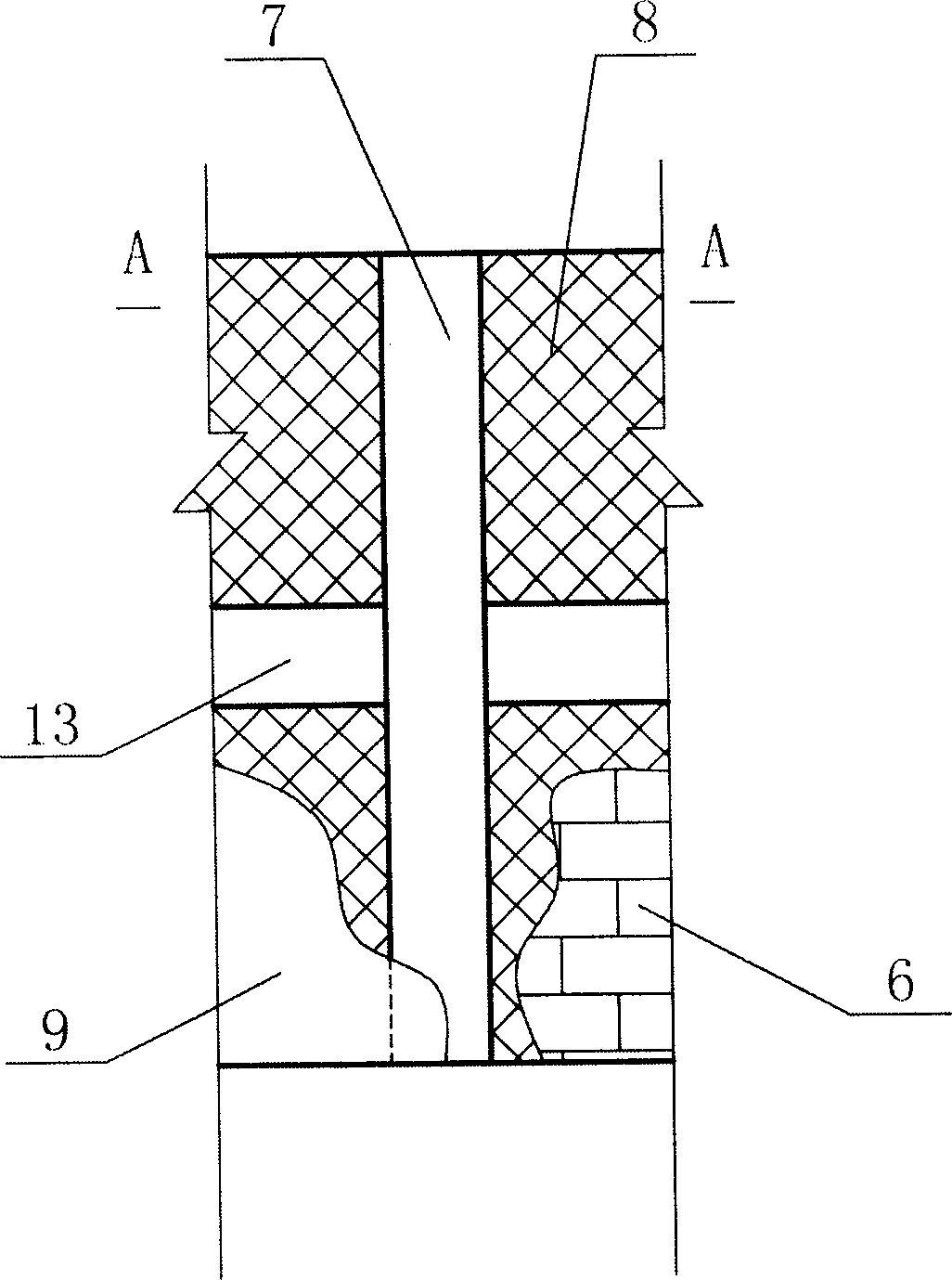 Thermal insulation wall