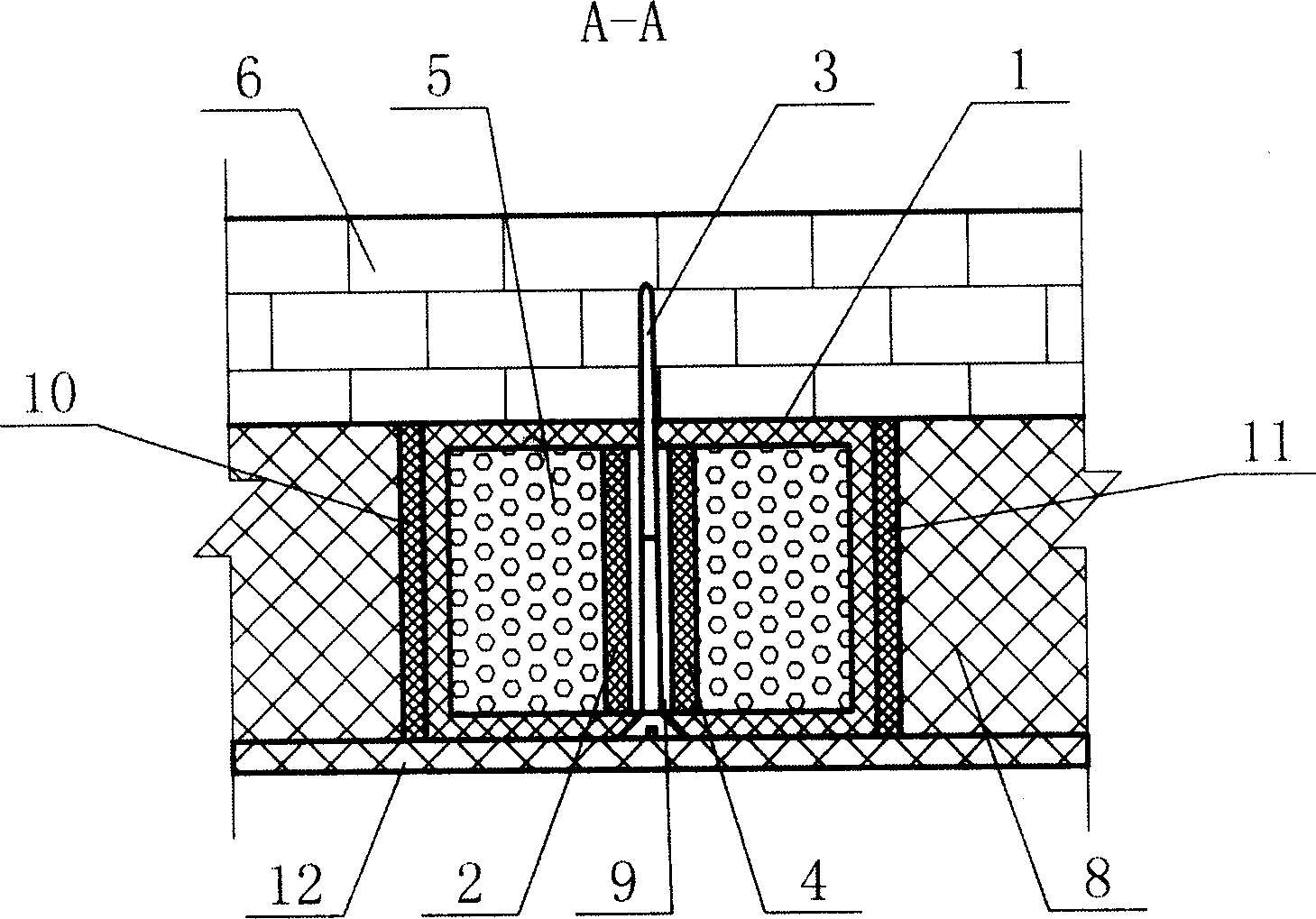 Thermal insulation wall