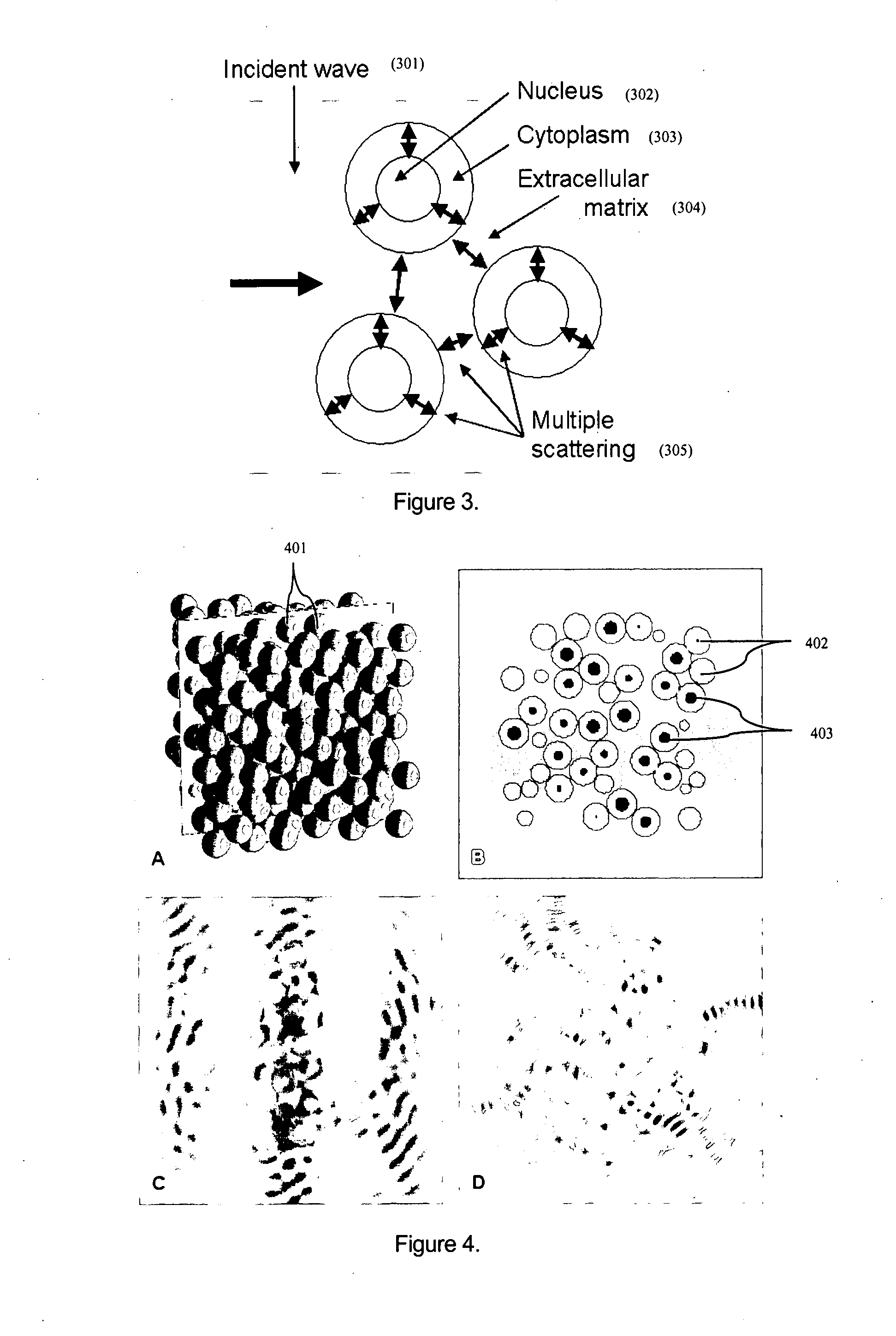 Internal feature determination from field interactions in a complex medium