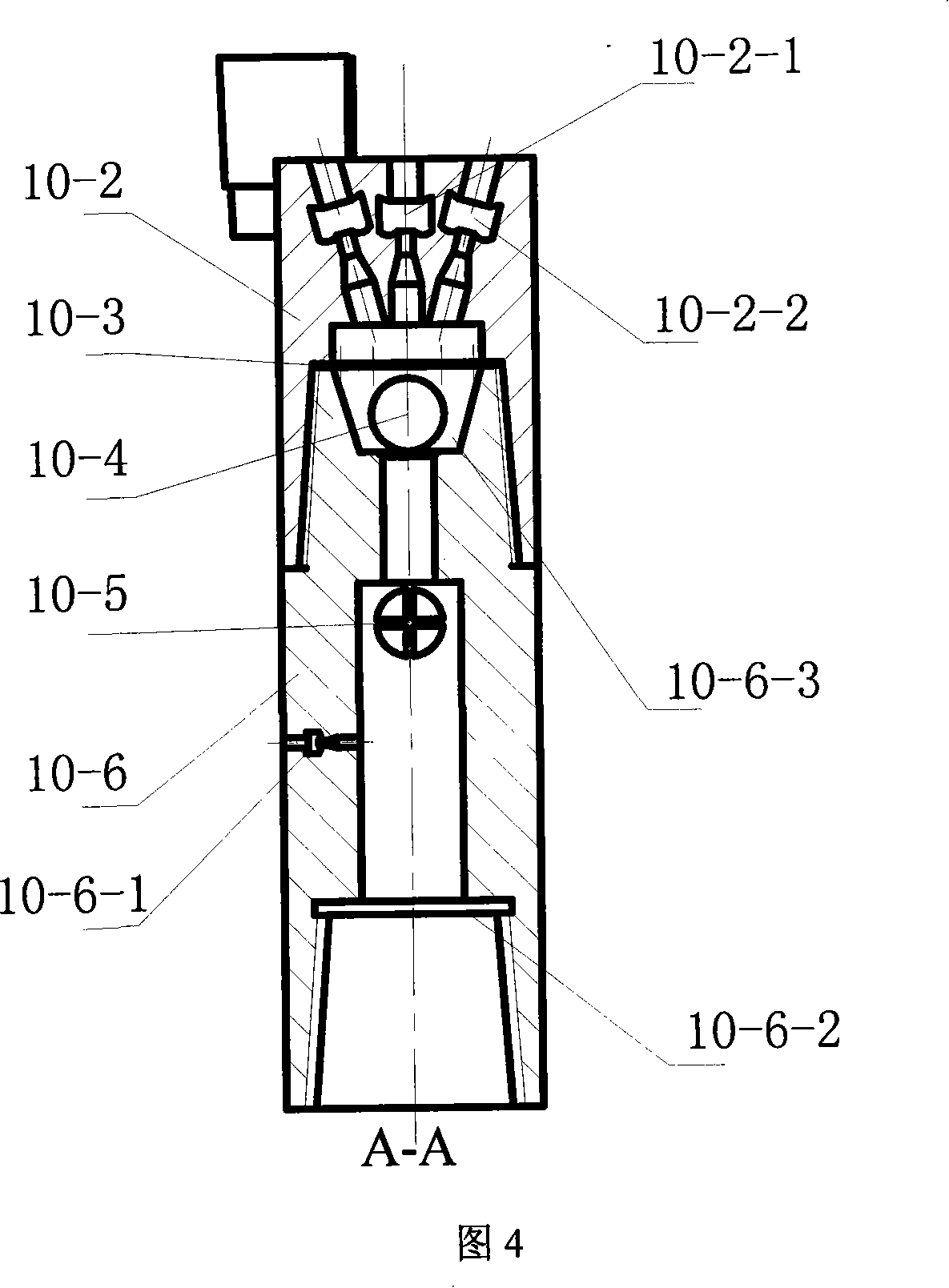 Coal bed gas drainage method and device