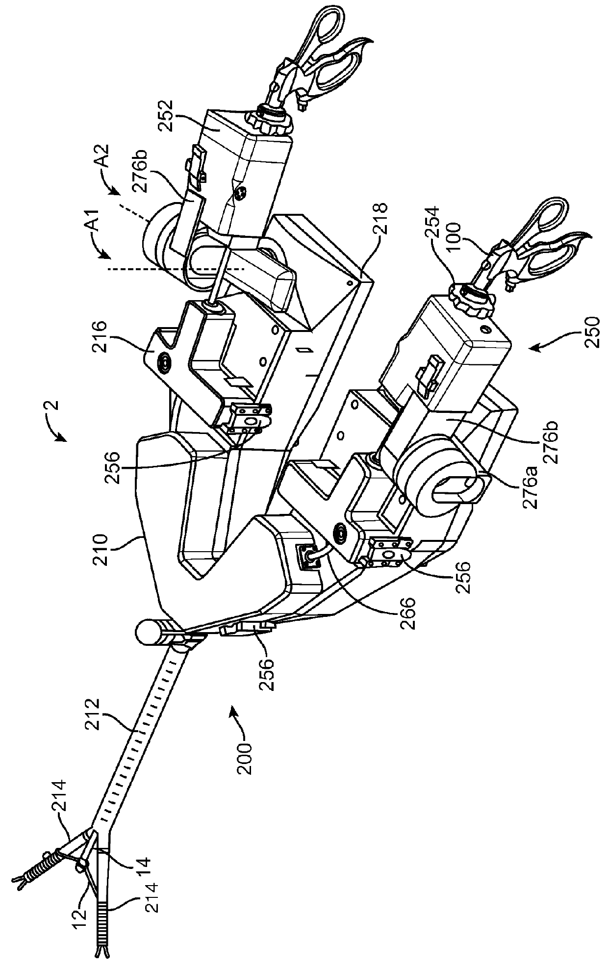Mechanized multi-instrument surgical system