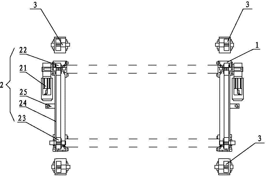 Dual-drive electroplated-workpiece conveyor