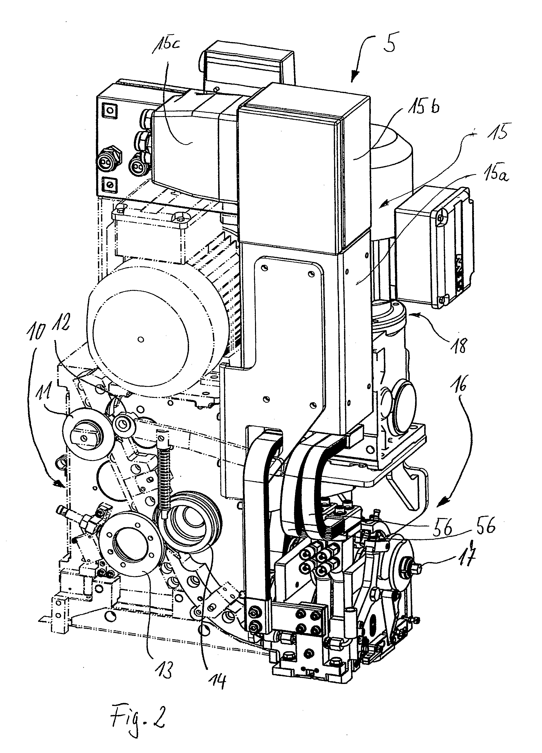 Method and Device for Strapping Goods