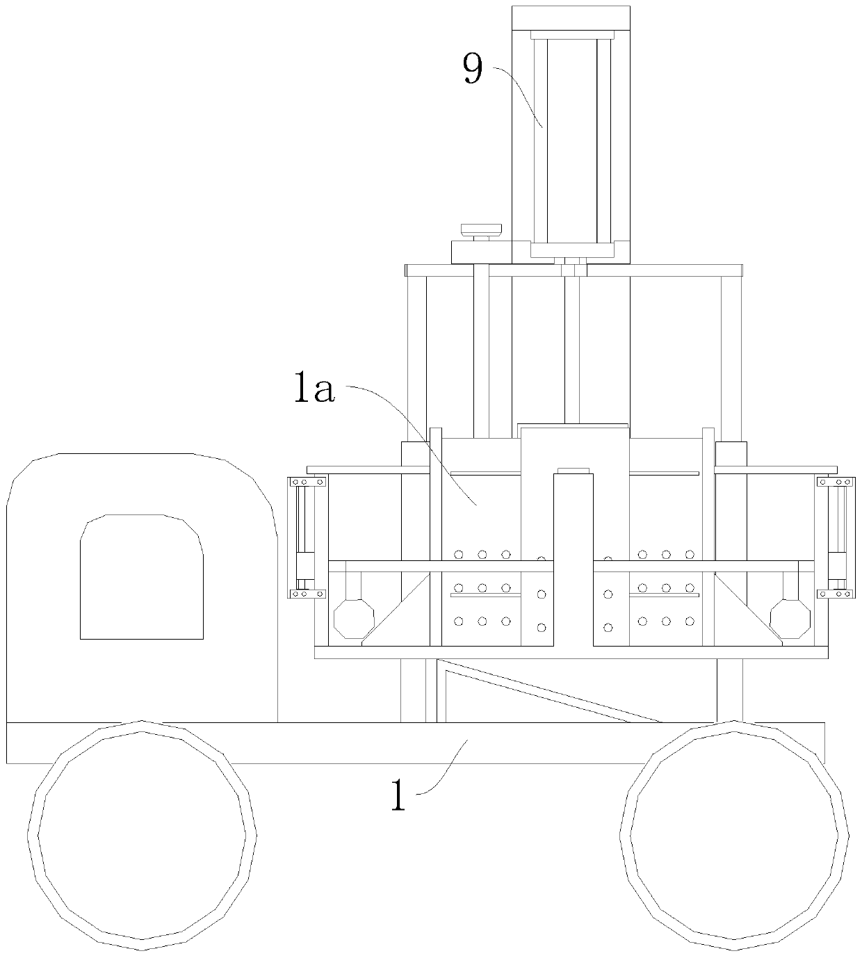 Instant compression and expansion type garbage collection and environment-friendly trolley