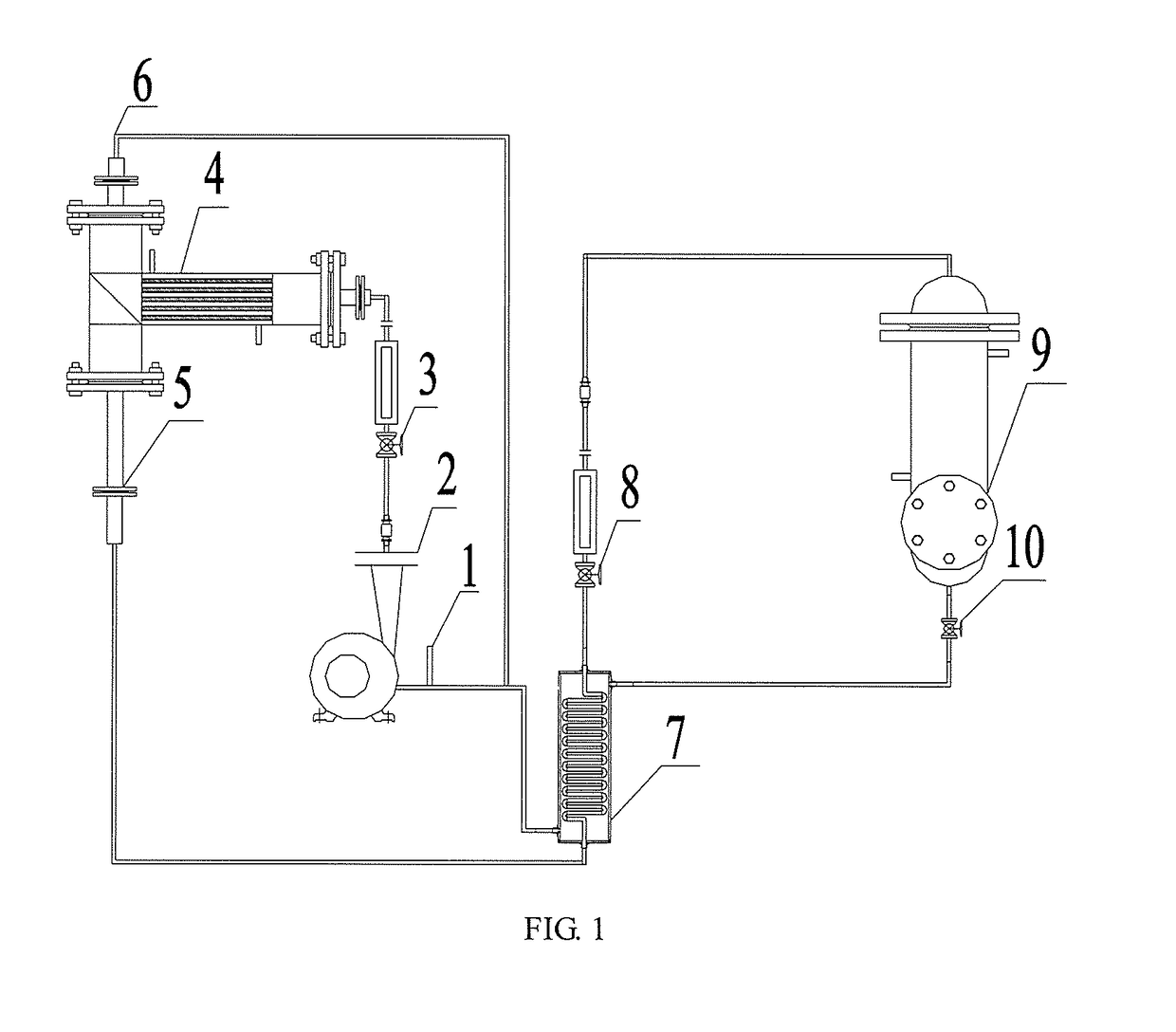 Chemical heat pump with multi-channel membrane reactor