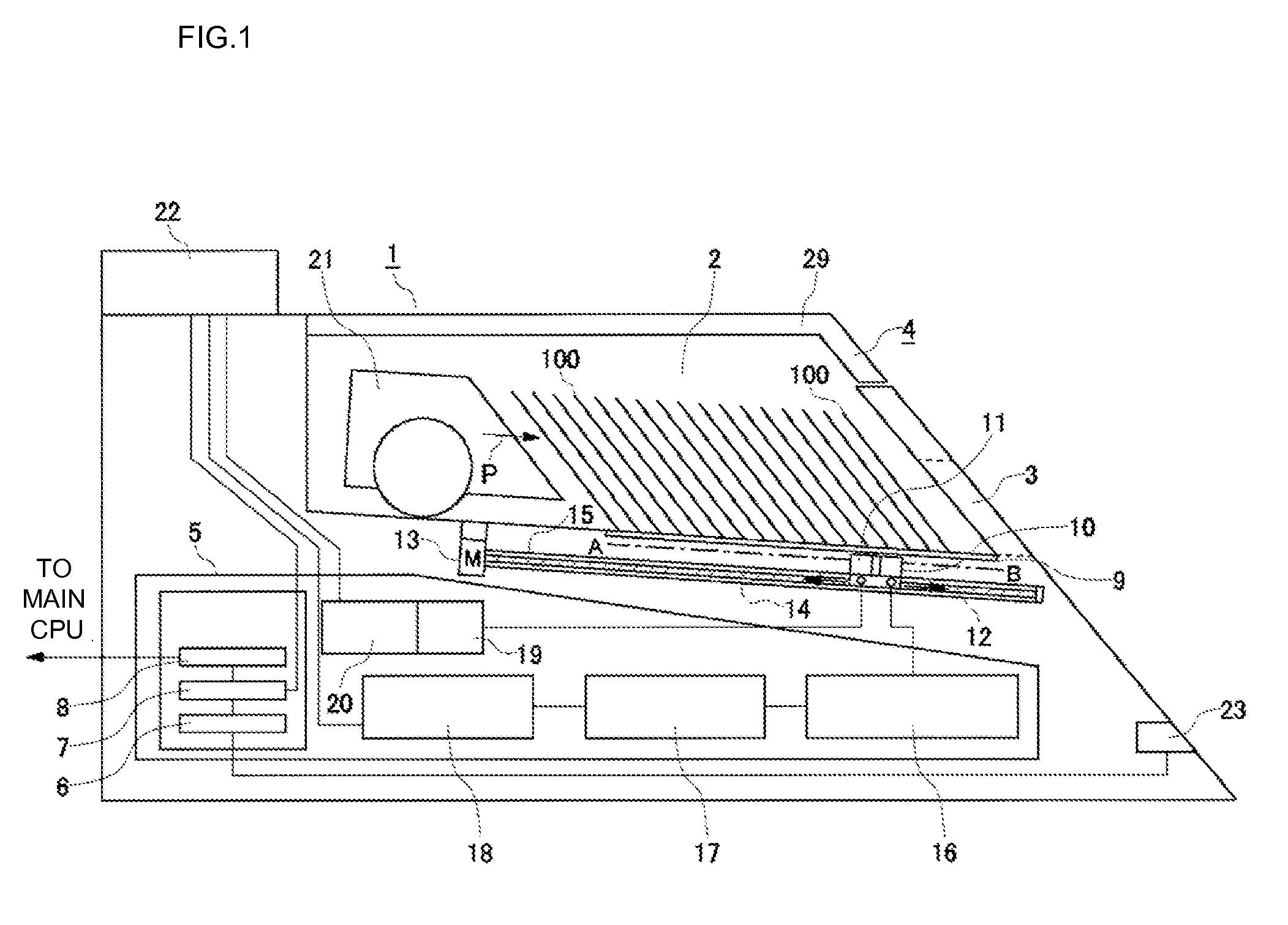 Card reading apparatus and table game system