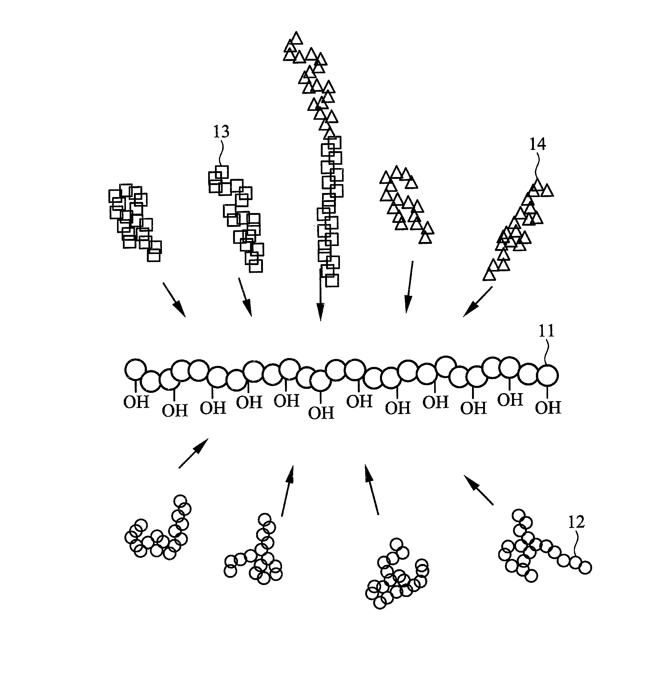 Brush polymer and medical use thereof