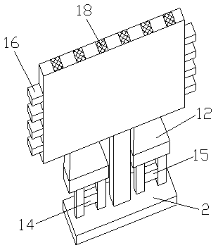 Display heat dissipation structure and heat dissipation method