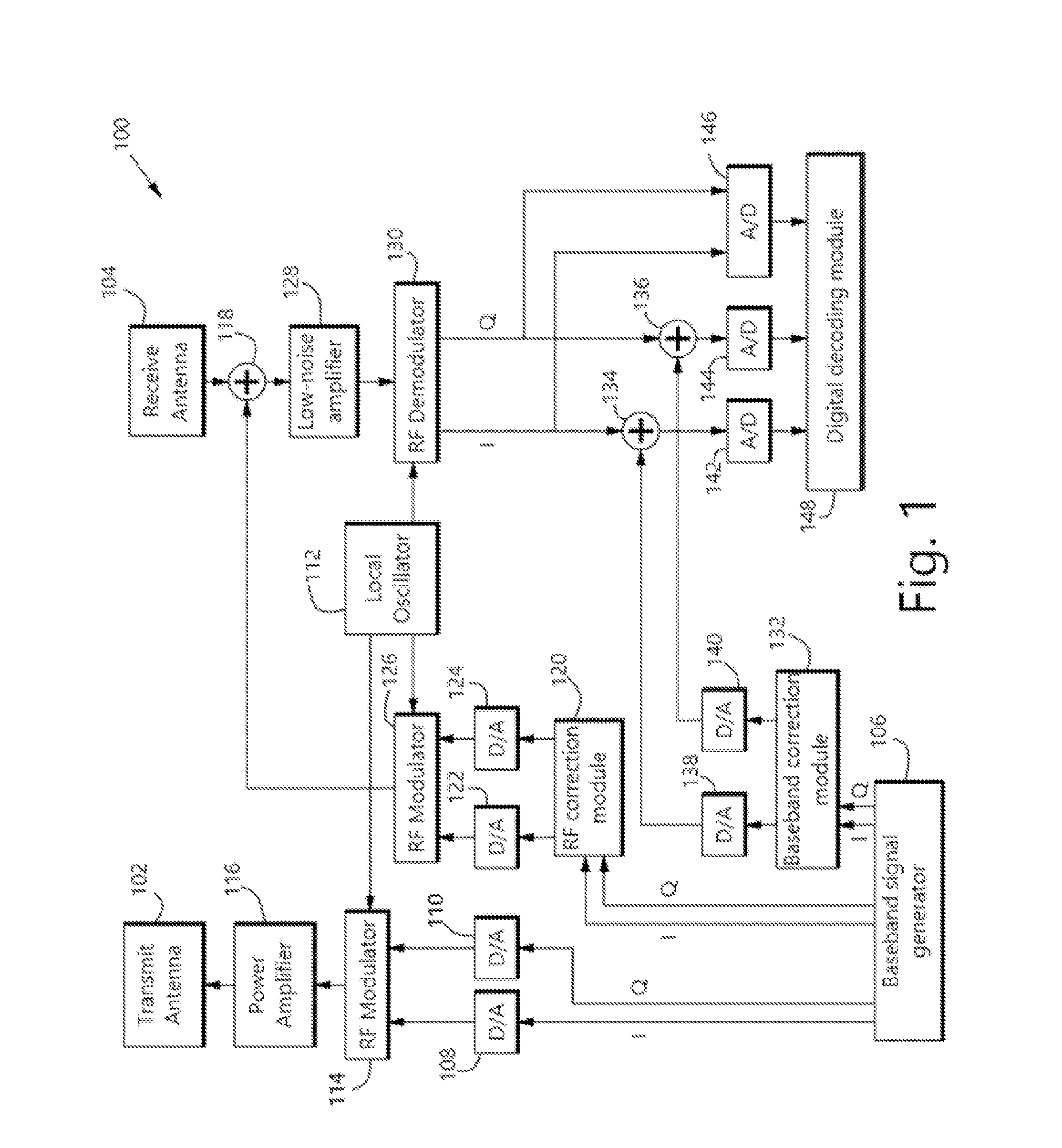 Wireless Full-Duplex System and Method with Self-Interference Sampling
