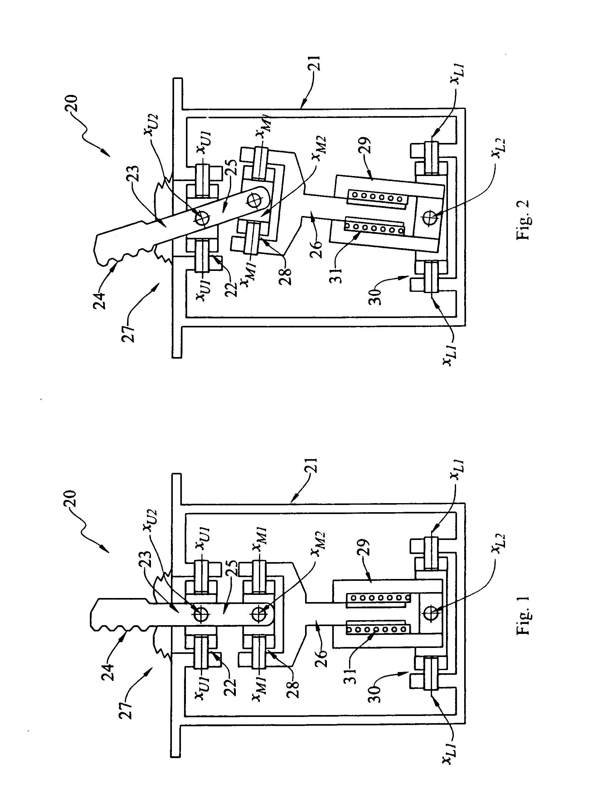 Control stick adapted for use in a fly-by-wire flight control system, and linkage for use therein