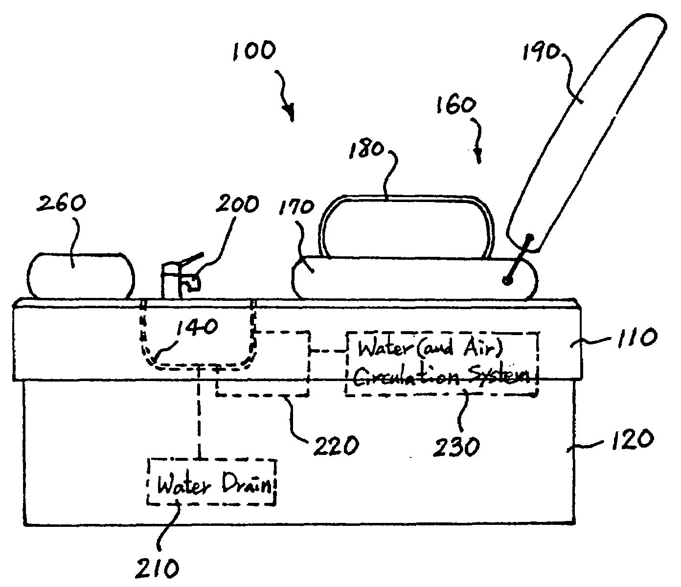 Method and compositions for bath