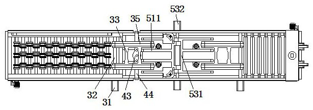 Conveyor for continuous fine glass embossing equipment