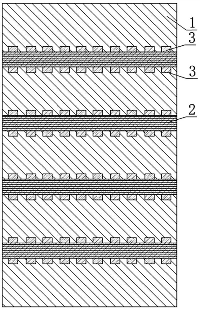 Diamond carbon fiber composite material with high bonding strength and preparation method thereof