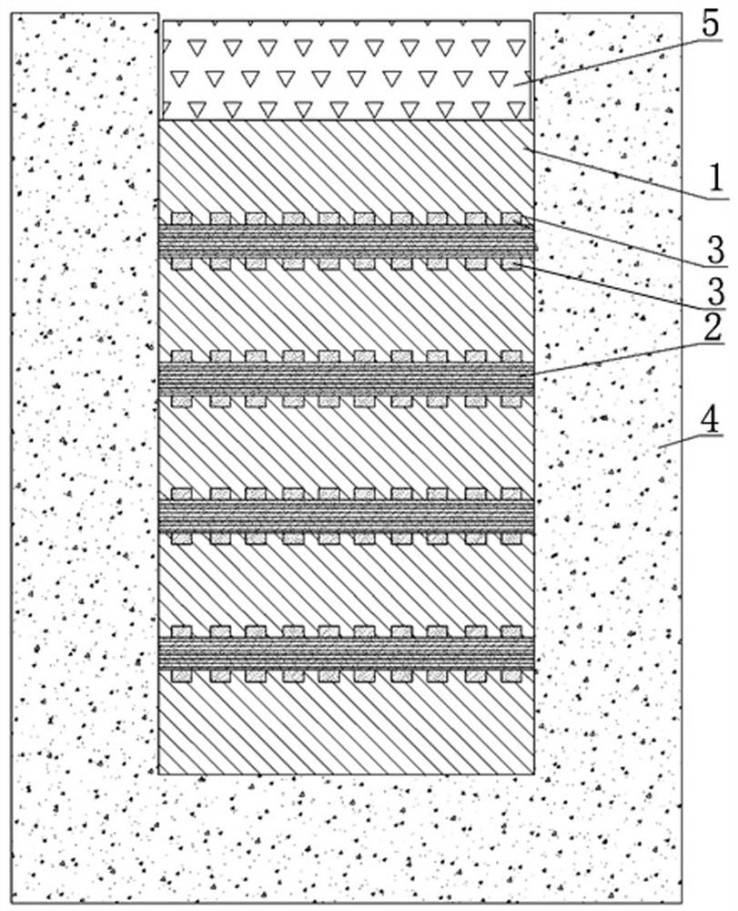 Diamond carbon fiber composite material with high bonding strength and preparation method thereof