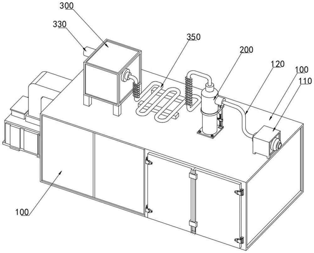 Online exhaust automatic control device