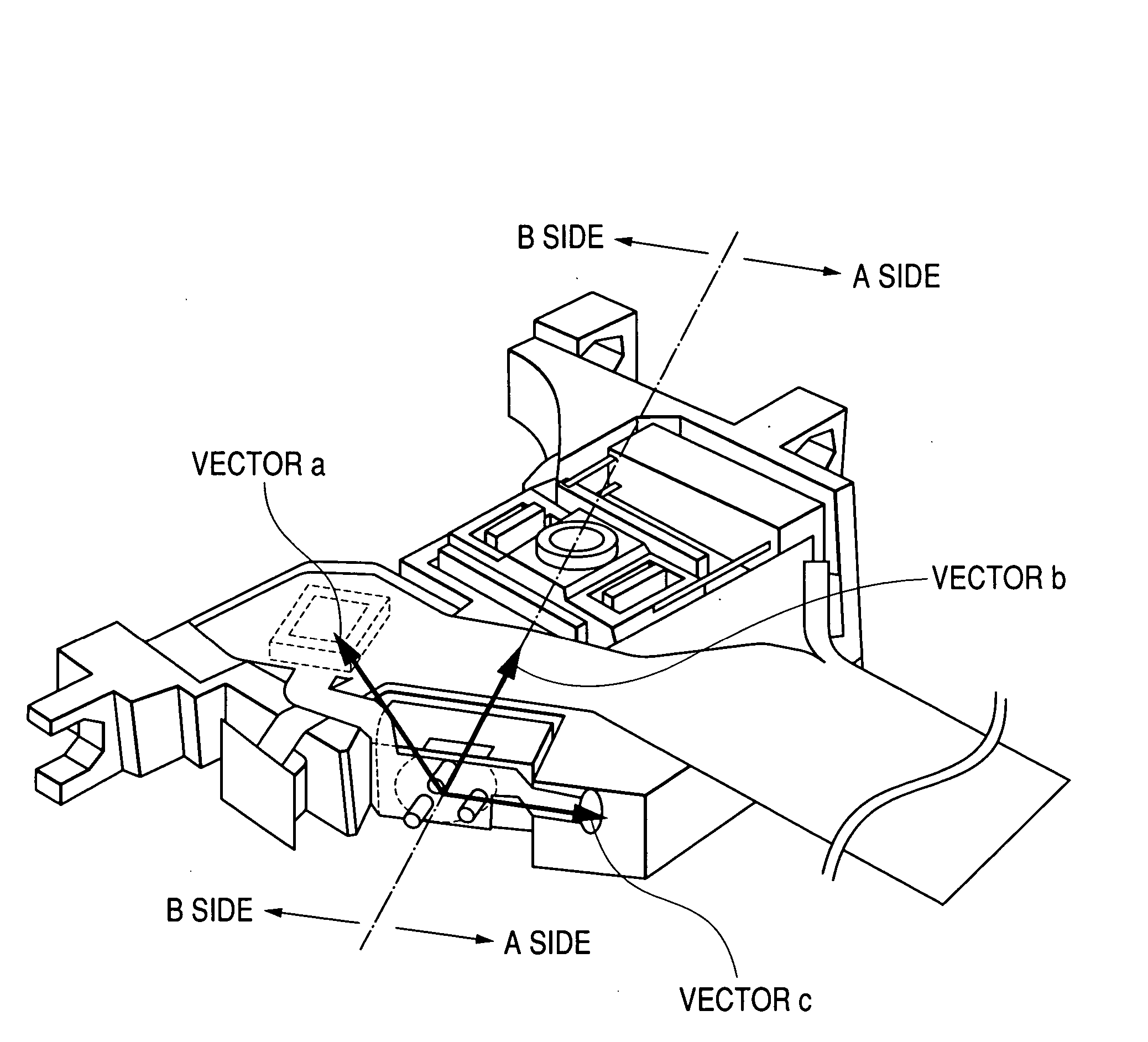 Optical pickup device and optical disk device using it