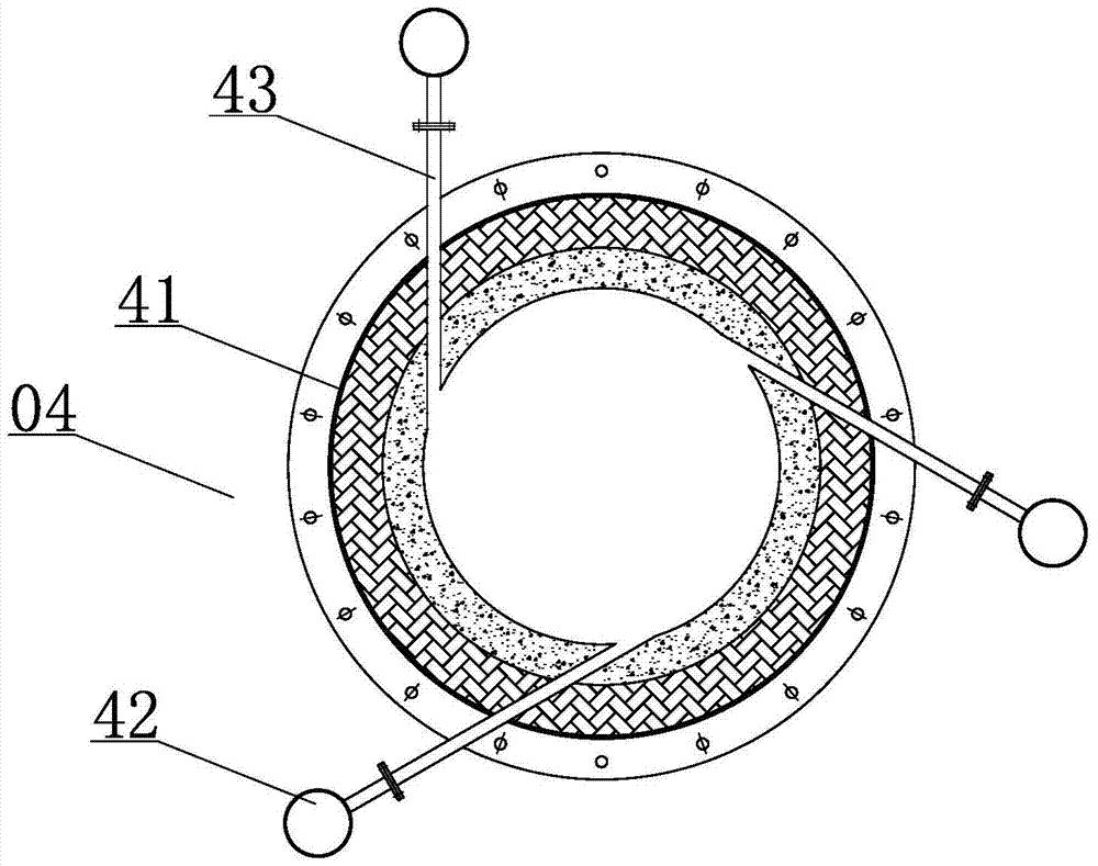 A biomass semi-gasification combustion equipment