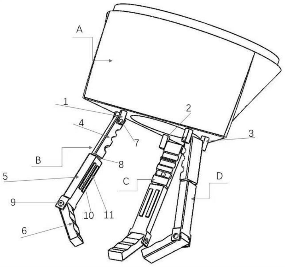 Self-adaptive mechanical arm clamp based on pressure strain gauges