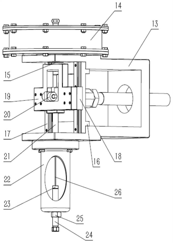 Blasting type pressure relief device with spring actuator