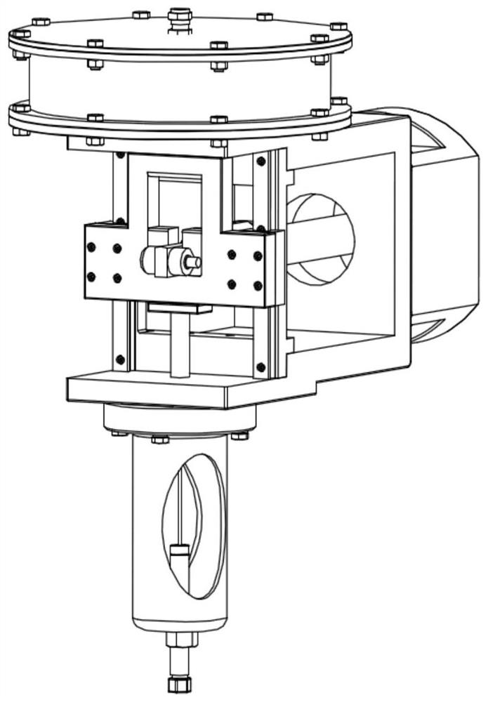 Blasting type pressure relief device with spring actuator