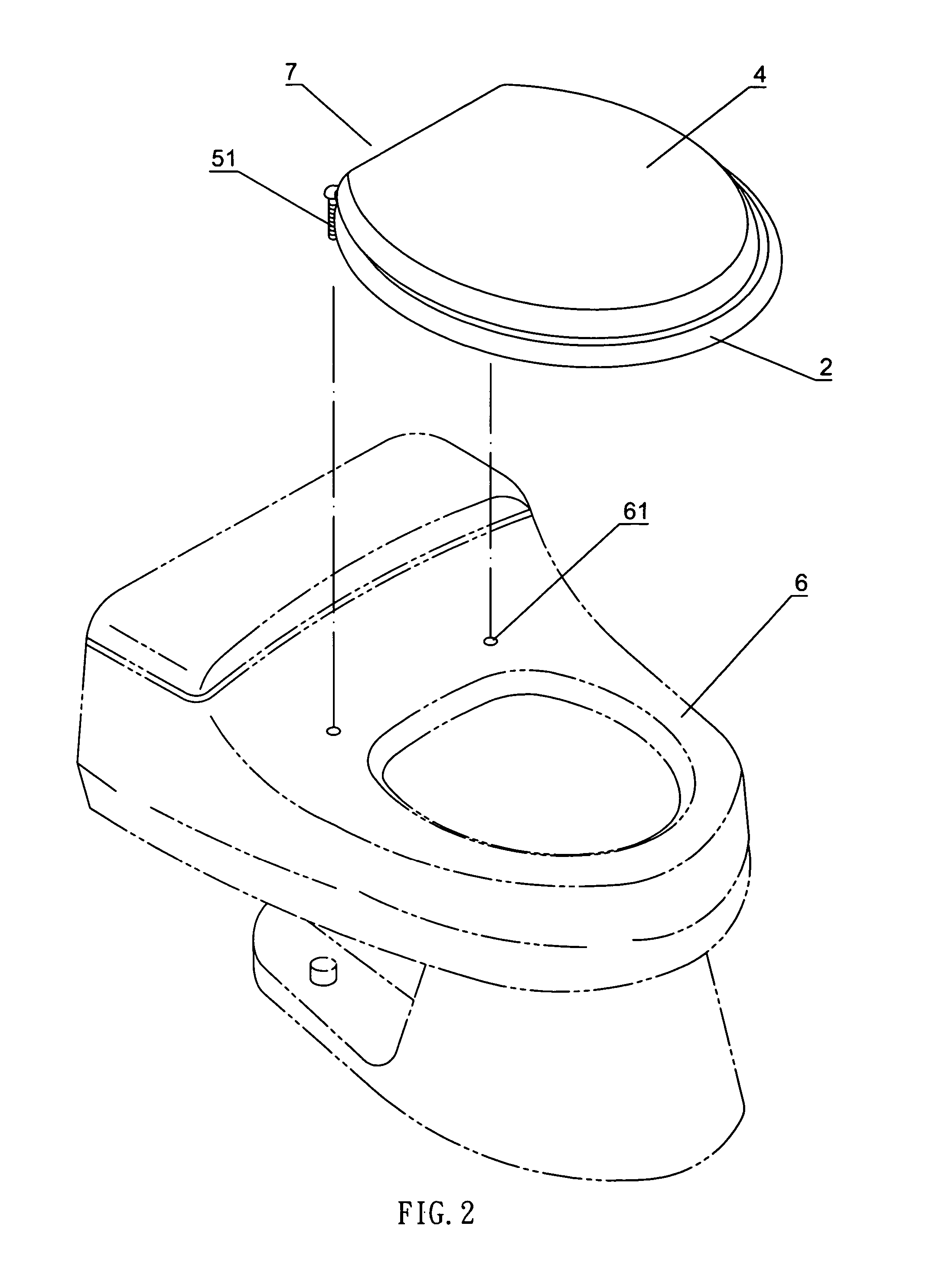 Dual specifications toilet seat cover structure modification