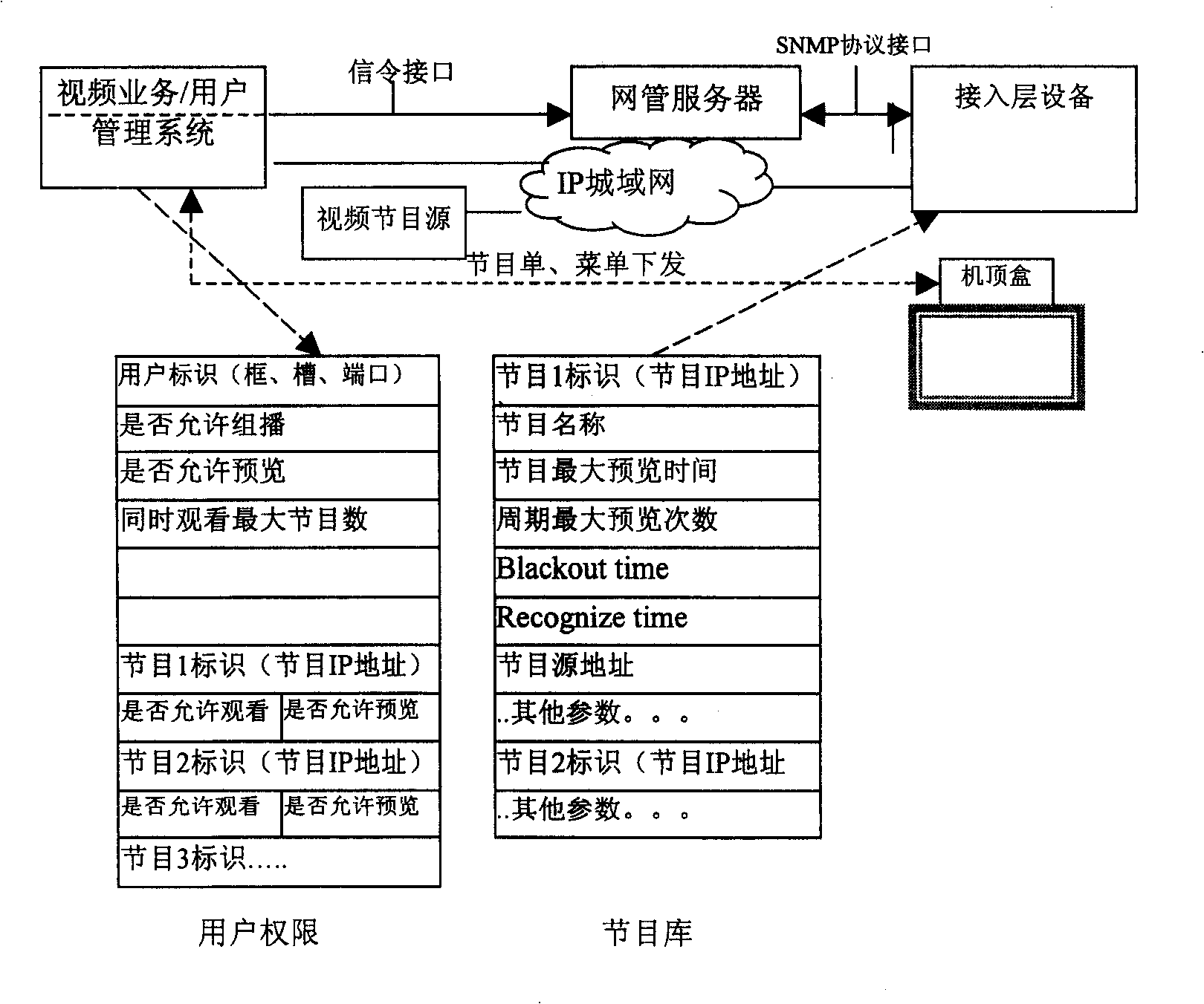 Method of realizing group broadcasting video frequency program previewing in broadband cut-in network