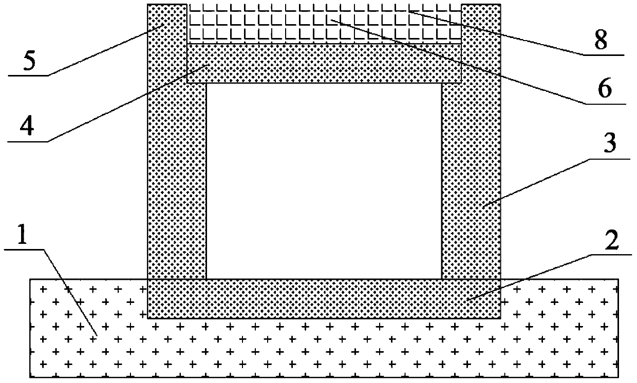 Load-shedding type rigid culvert structure