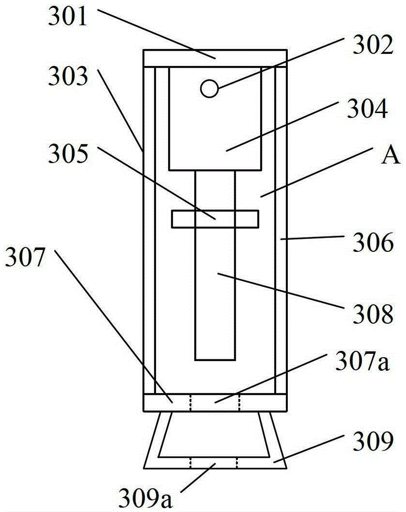 Main rope wedge ejector and main rope wedge ejector system