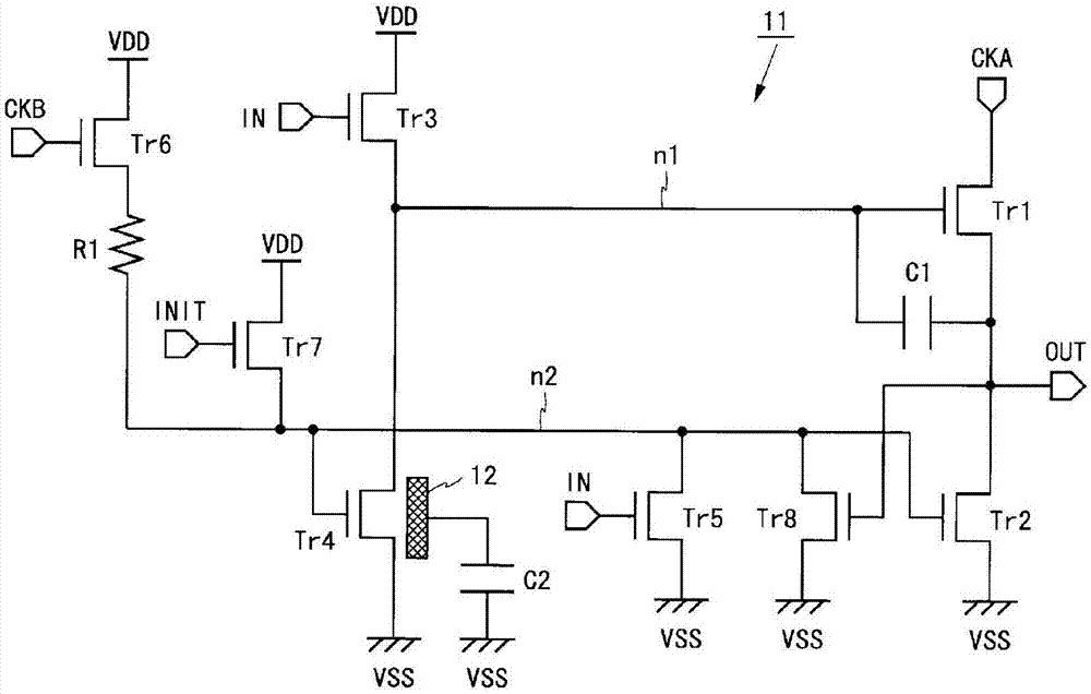 Drive circuit for display device