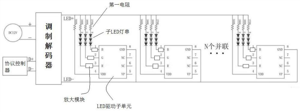 Light emitting diode driving system