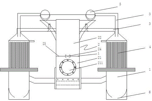 Diesel particle catcher