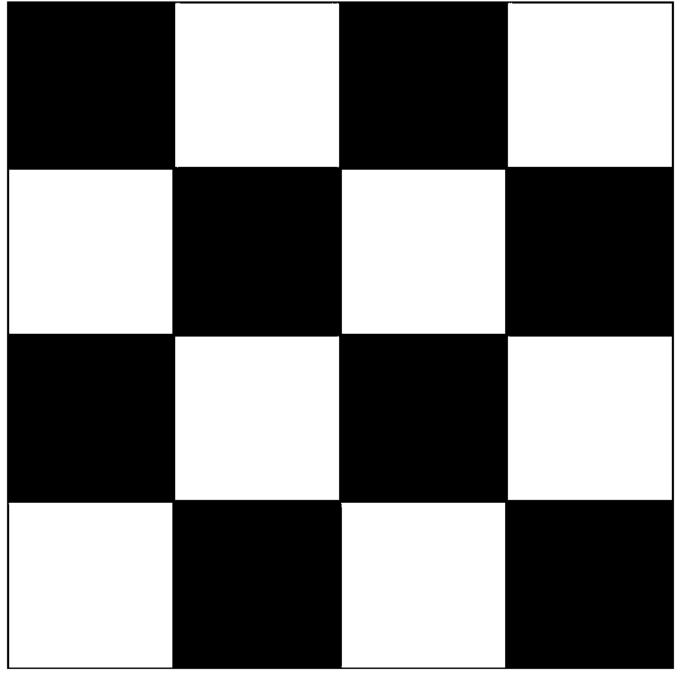 Any-order checker board image assembly generating method based on FPGA