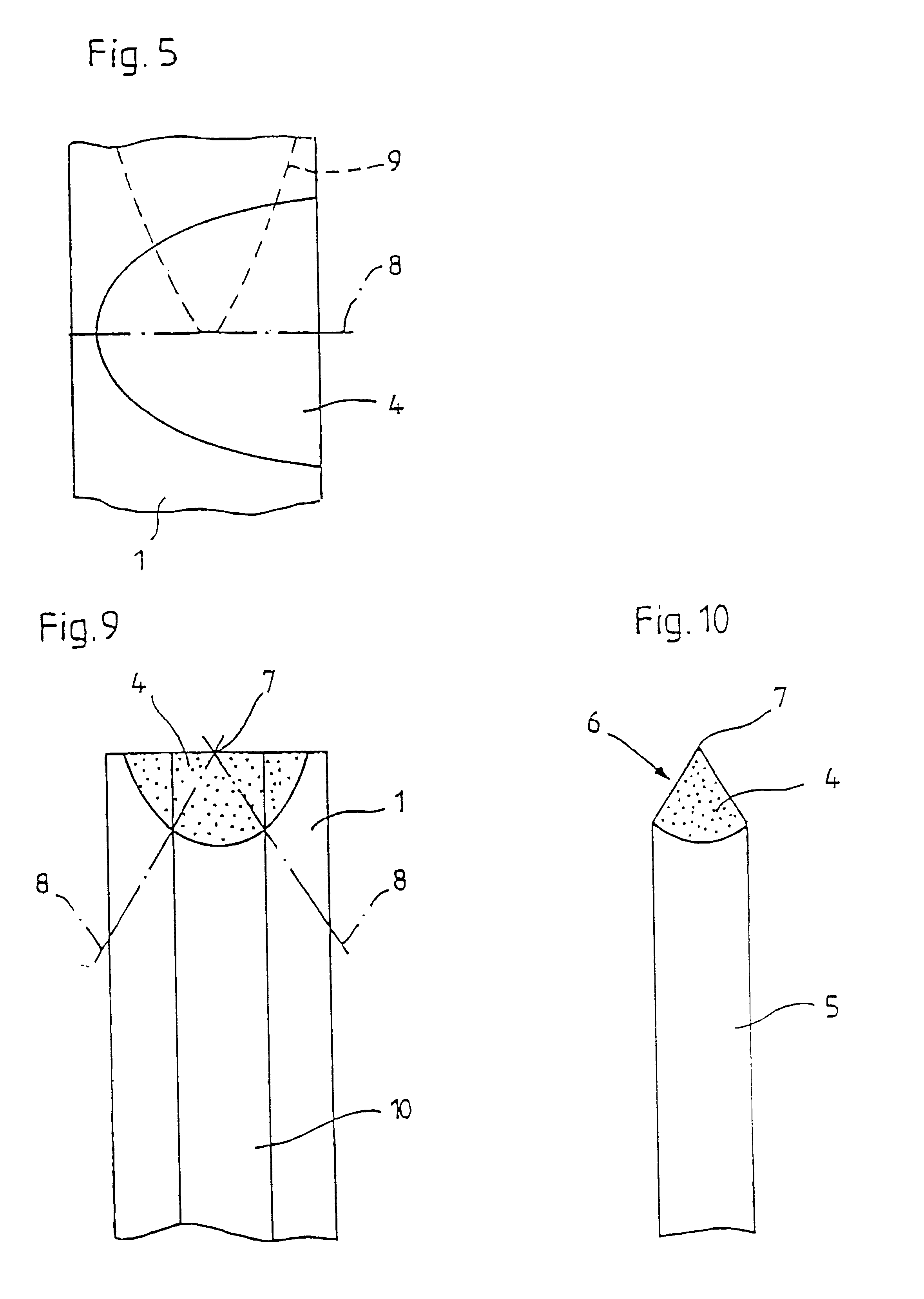 Process for manufacturing a blade of a cutting tool and product manufactured therewith