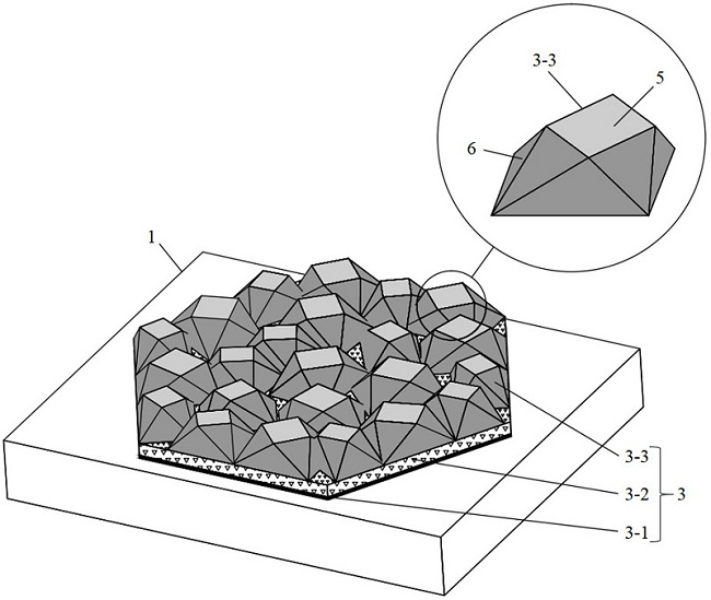 Diamond grinding wheel with orderly arranged crystal-oriented abrasives