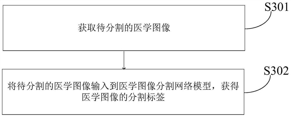 Medical image segmentation network model training method, segmentation method and related equipment