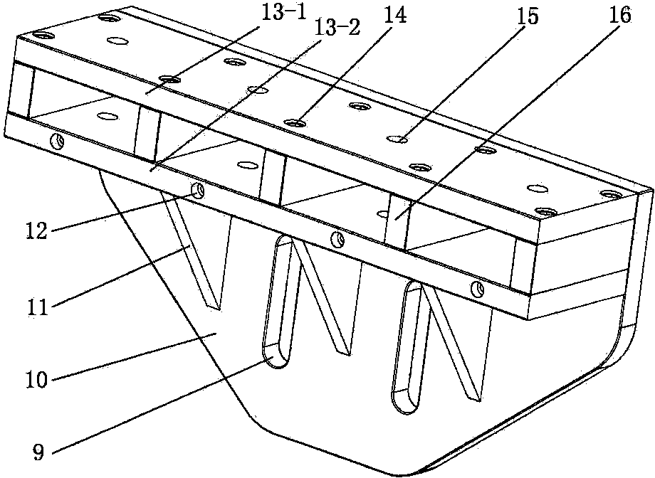 Self-adaptive flexible supporting and positioning mechanism