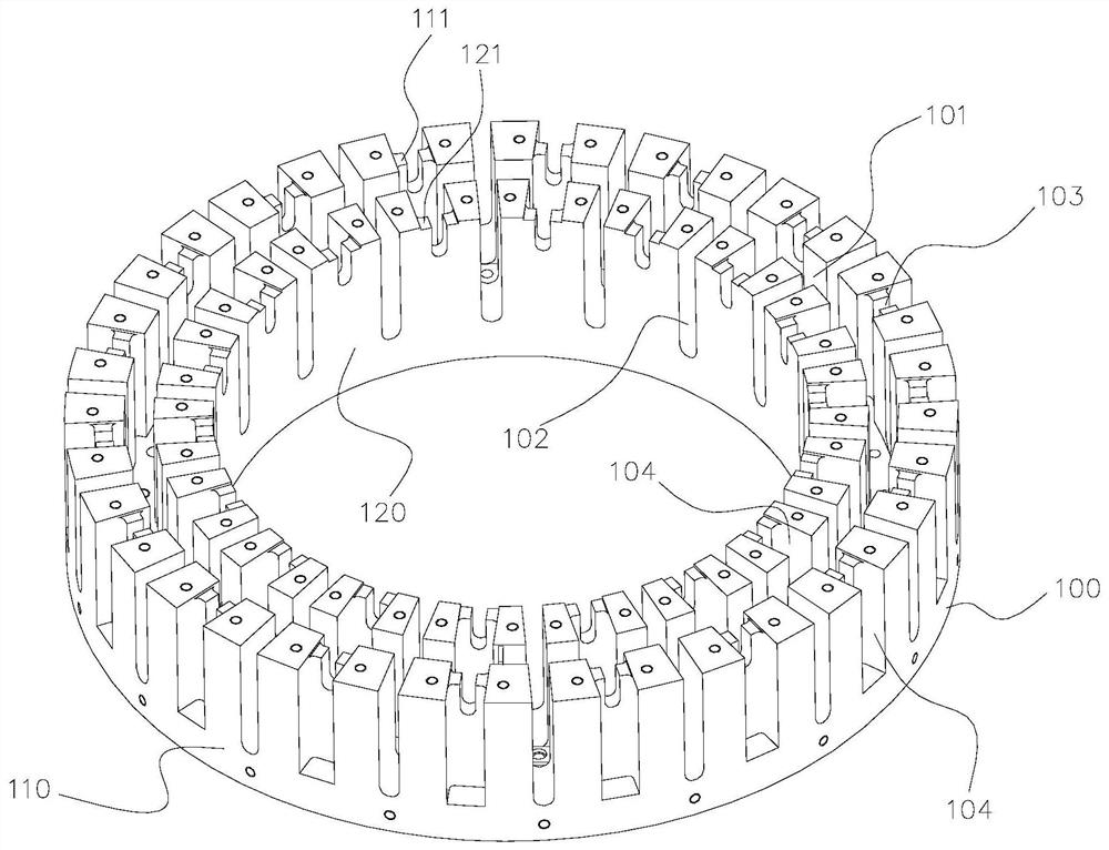 Dynamic and static transfer signal connection supporting device and digital signal dynamic and static transfer device